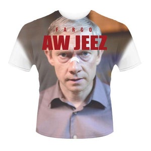Fargo Men's T-Shirt - Lester Nygaard - White