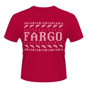 Fargo Men's T-Shirt - Fargo Knit - Red