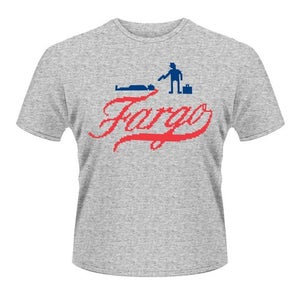 Fargo Men's T-Shirt - Gun - Grey