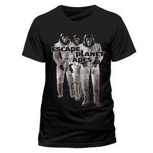 Planet of the Apes Men's T-Shirt - Escape - BlacK