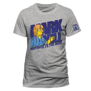 The Simpsons Men's T-Shirt - Mark Hamill - Grey