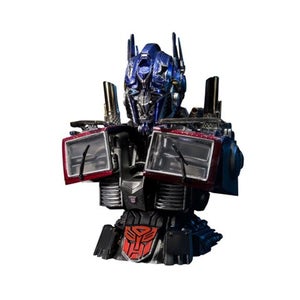 Sideshow Collectibles Transformers Optimus Prime Dark of the Moon Battle Version Bust