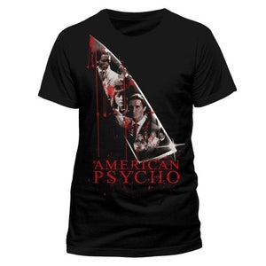 American Psycho Men's T-Shirt Bloody Knife