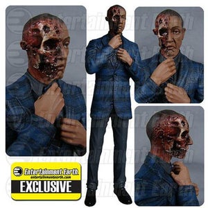 Breaking Bad Gus Fring Burned Face Entertainment Earth Exclusive 6 Inch Action Figure