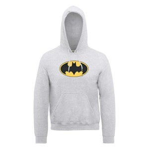DC Comics Hoody Batman Logo - Heather Grey