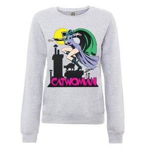 DC Comics Sweatshirt Catwoman - Heather Grey