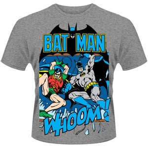 DC Originals Men's T-Shirt - Batman and Robin - Grey