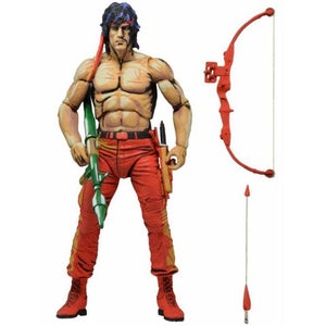 NECA Rambo First Blood Part II Classic Video Game Appearance 7 Inch Action Figure