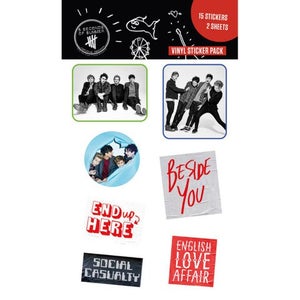 5 Seconds of Summer Band - Sticker Pack