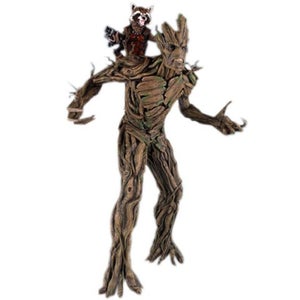 Gentle Giant Marvel Guardians of the Galaxy Rocket Raccoon and Groot Statue