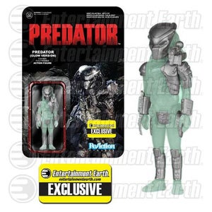 ReAction Predator Glow in the Dark EE Exclusive 3 3/4 Inch Action Figure