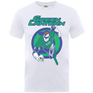 DC Comics Men's Green Lantern T-Shirt - White