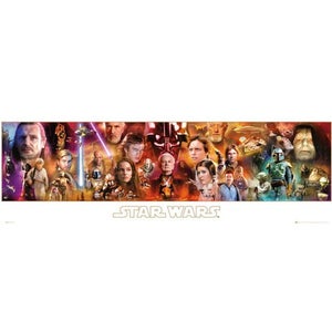 Star Wars Complete Saga - Midi Poster - 30.5 x 91.5cm