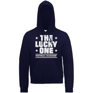 Football Manager Lucky One Men's Hooded Sweatshirt - Navy 