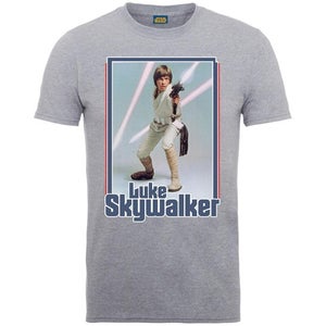 Star Wars Luke Skywalker Men's T-Shirt - Heather Grey