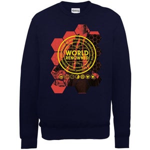 Football Manager World Renowned Men's Sweatshirt - Navy