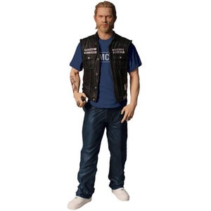 Sons of Anarchy Jax Teller Samcro T-Shirt 6 Inch Action Figure