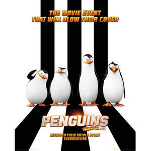 Penguins of Madagascar One Sheet - Mini Poster - 40 x 50cm