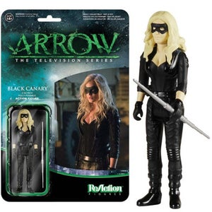 ReAction DC Comics Arrow Black Canary 3 3/4 Inch Action Figure