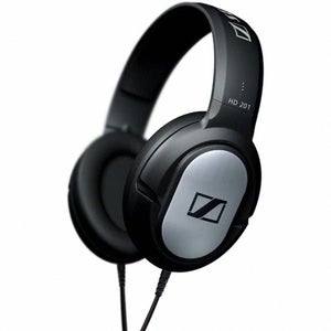 Sennheiser HD 201 Over Ear Headphones - Black/Silver