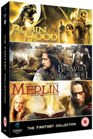 Fantasy Collection (Beowulf & Grendel / Merlin Book of Beasts / Robin Hood)