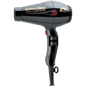 Parlux 3800 Eco Friendly Ionic & Ceramic Hair Dryer - Black