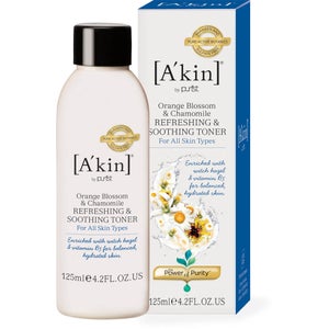 A'kin Orange Blossom and Chamomile Refreshing and Soothing Toner (125ml)
