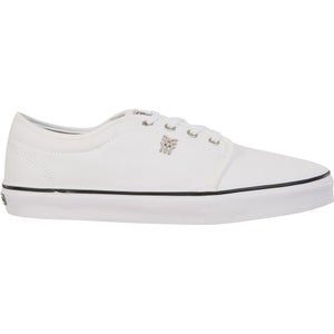 Fenchurch Men's Grind Canvas Pumps - White