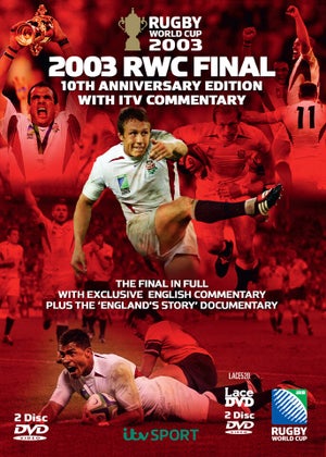 Rugby World Cup Final 2003: 10th Anniversary Edition with ITV Commentary