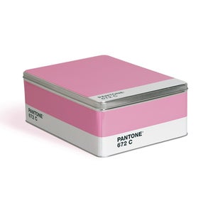 Seletti Pantone 672 Pastel Lavender Metal Storage Box
