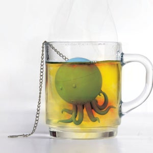 Mustard Octeapus Tea Infuser
