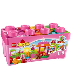 LEGO DUPLO Creative Play: All-in-One-Pink-Box-of-Fun (10571)
