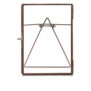 Nkuku Danta Glass Frame - Antique Copper - Portrait 5" x 7" (13 x 18cm)