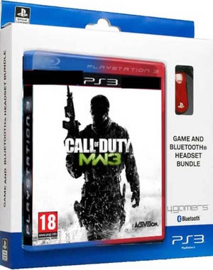 PS3 Game Case & Bluetooth Headset Bundle