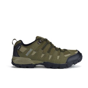 Regatta Men's Garsdale Low ISOTEX Waterproof Hiking Shoes - Dusty Olive Green