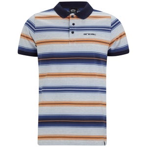 Animal Men's Reela Stripe Polo Shirt - Indigo