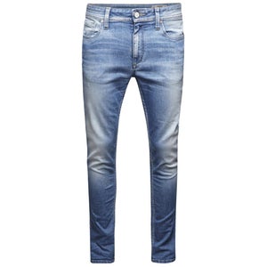 Jack & Jones Men's Ben Original Skinny Fit Jeans - Light Wash