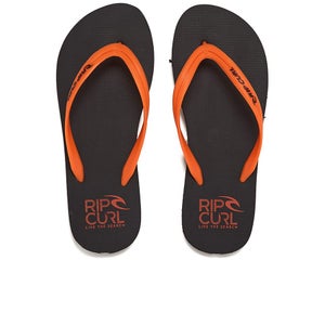Rip Curl Men's MC EVA Flip Flops - Black/Orange