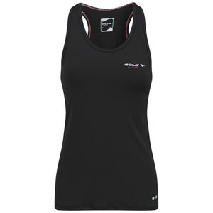 Gola Women's Jenneke Scoop Neck Racer Back Training Vest - Black/Coral