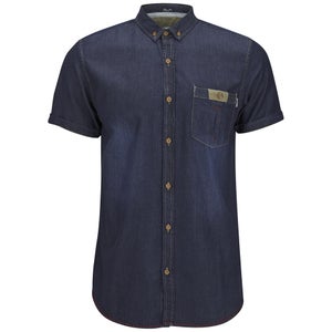 Soul Star Men's MS Denneck Shirt - Denim Blue