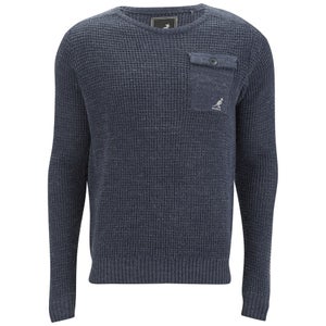 Kangol Men's Tenby Knitted Jumper - Airforce