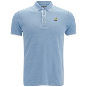 Kangol Men's Hinton Polo Shirt - Light Blue Marl