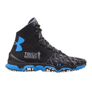 Under Armour Men's Speedform XC MID Running Shoes - Black/White/Blue Jet