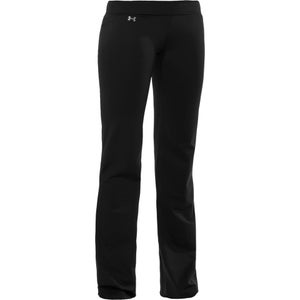 Under Armour Women's Perfect Studio Pants - Black/Metallic Pewter