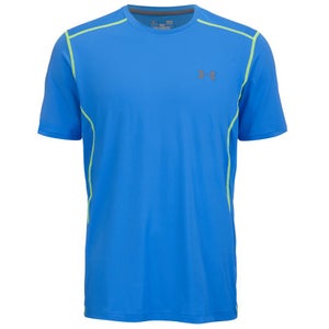 Under Armour Men's Raid Short Sleeve Training T-Shirt - Blue Jet/High Vis Yellow