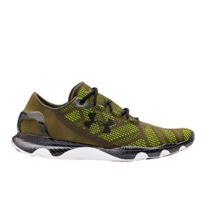 Under Armour Men's SpeedForm Apollo Vent Running Shoes - Rifle Green/Black