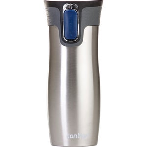 Contigo West Loop Autoseal 470ml Travel Mug - Stainless Steel