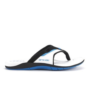 Animal Men's Fader Premium Flip Flops - White