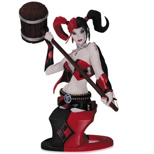 DC Comics Super Villains Harley Quinn 2nd Edition Bust