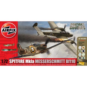 Airfix Messerschmitt Bf110 C-2 Supermarine Spitfire MkIa